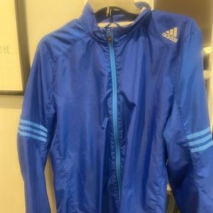 Men’s Size Small Adidas Windbreaker. Blue. Great Condition